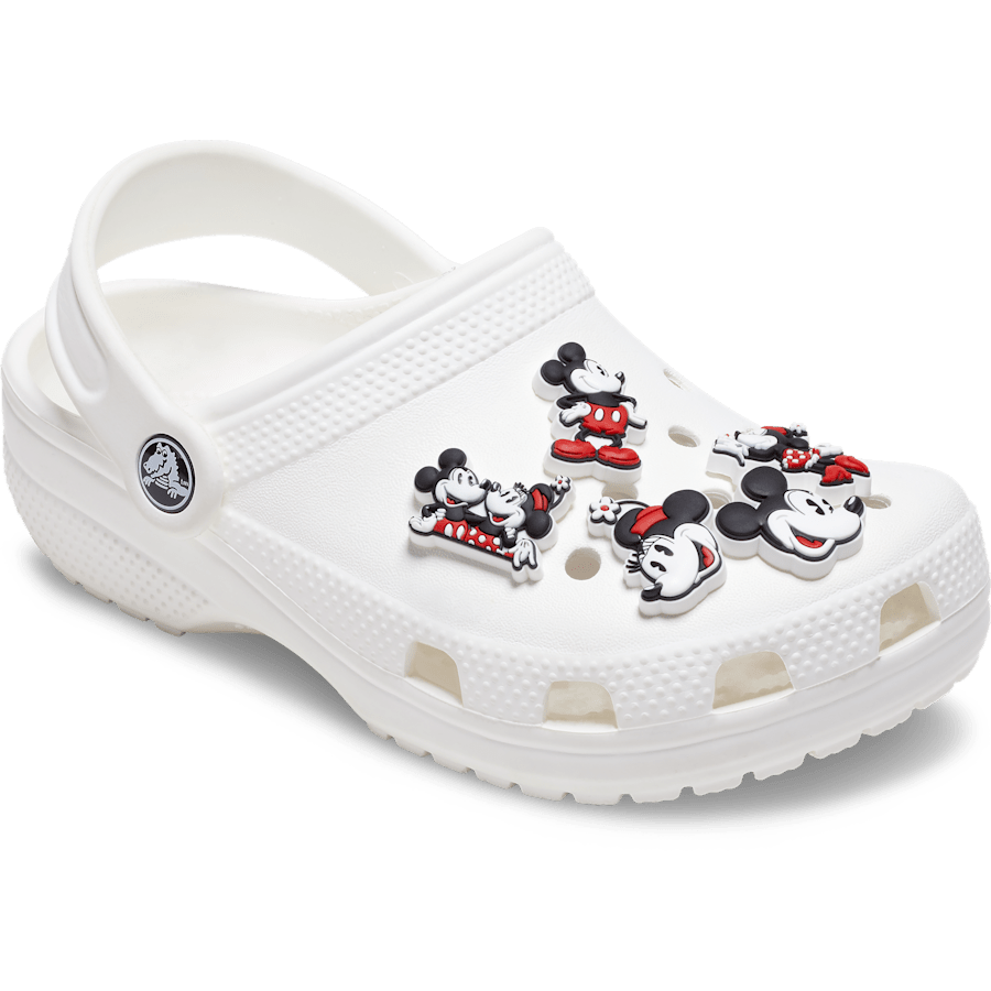 Crocs Mickey and Minnie PVC 5 Pack Jibbitz™ charms Discount