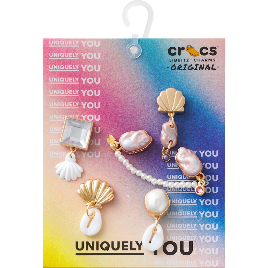 Crocs - Elevated Pearl 5 Pack Jibbitz™ charms For Sale
