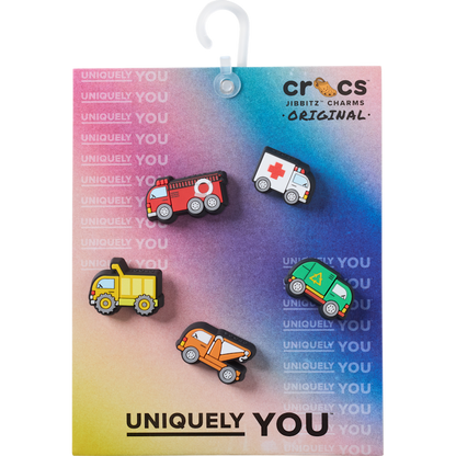 Crocs | Tiny Work Trucks 5 Pack Jibbitz™ charms Online