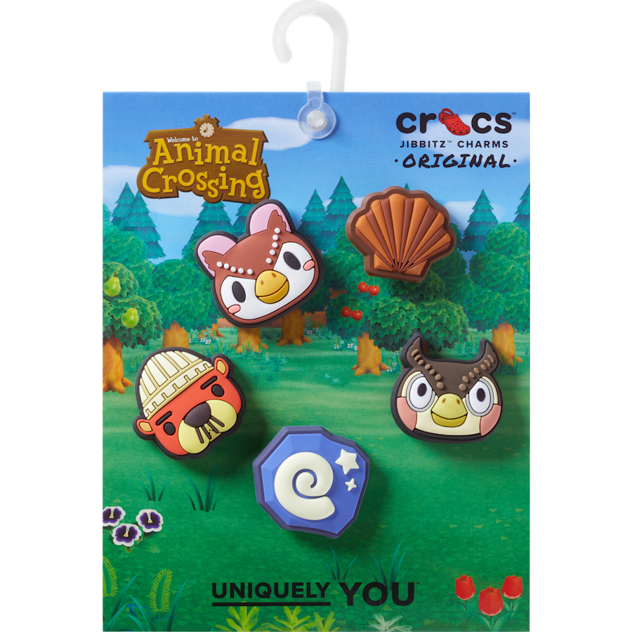 Crocs Animal Crossing Collector 5 Pack Jibbitz™ charms On Sale