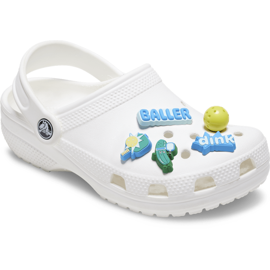Crocs Pickle Ball 5 Pack Jibbitz™ charms On Sale