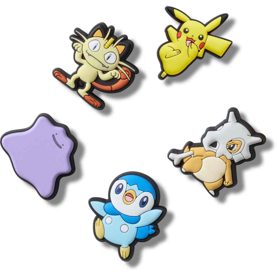 Crocs Pokemon Variety 5 Pck Jibbitz™ charms On Sale