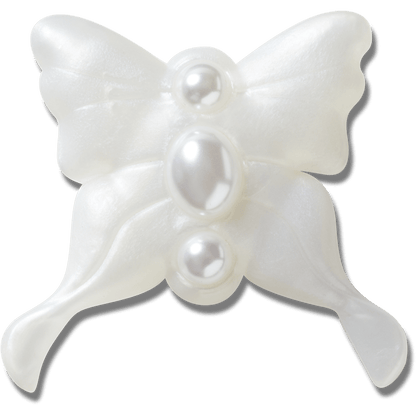 Crocs / Meta Jelly White Butterfly Jibbitz™ charms Discount