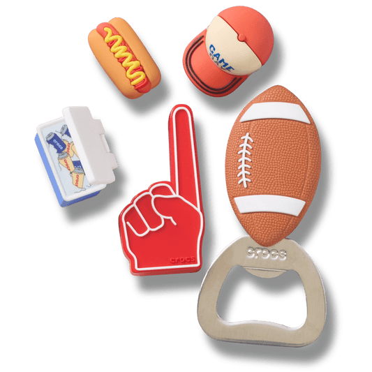 Crocs | Tailgate 5 Pack Jibbitz™ charms Online