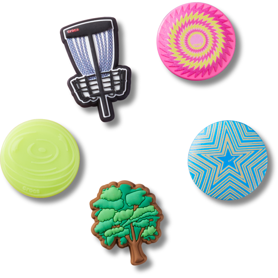 Crocs Disc Golf 5 Pack Jibbitz™ charms Discount