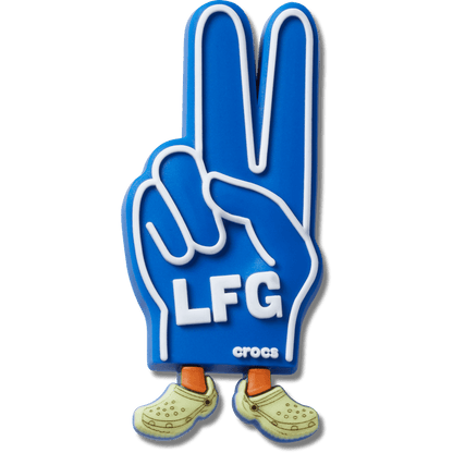 Crocs - LFG Foam Peace Sign Jibbitz™ charms For Sale