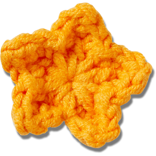 Crocs | Crafted Crochet Orange Star Jibbitz™ charms Online