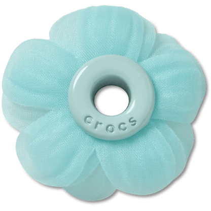 Crocs - Blue Chiffon Grommet Jibbitz™ charms For Sale