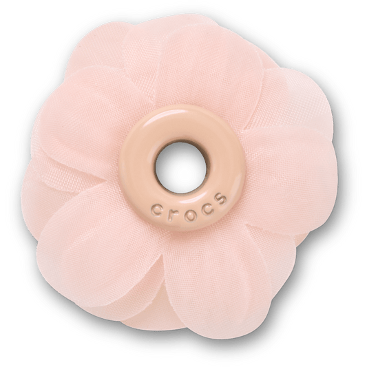 Crocs Pink Chiffon Grommet Jibbitz™ charms Discount