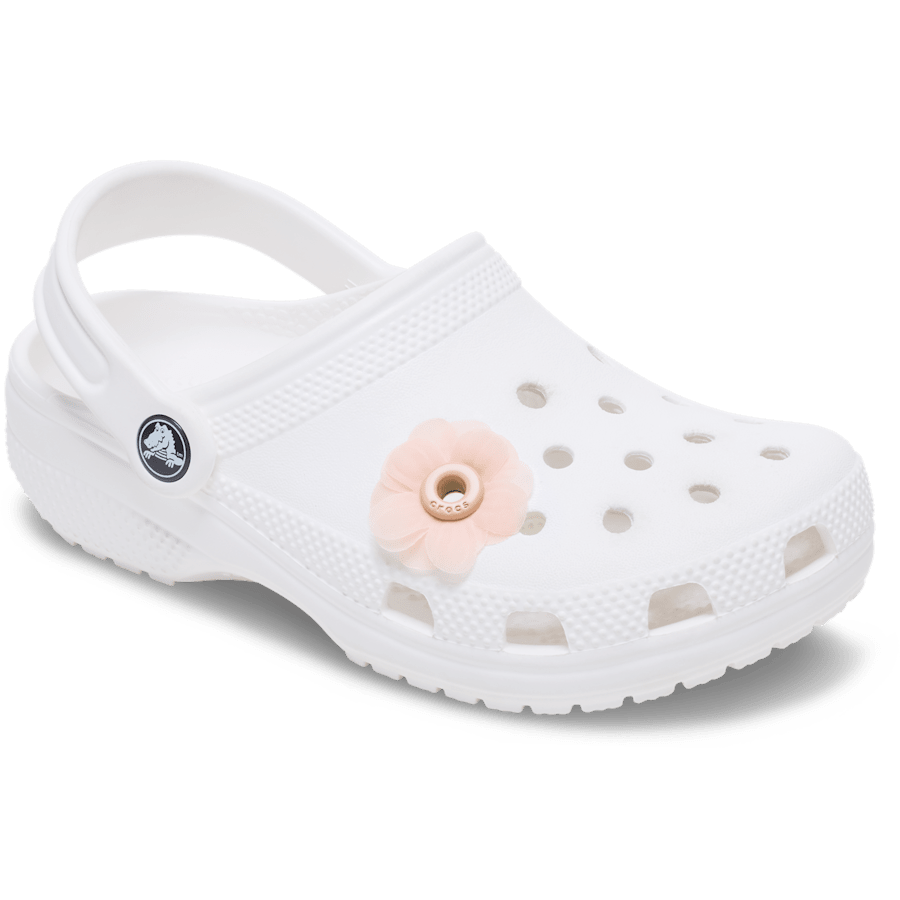 Crocs Pink Chiffon Grommet Jibbitz™ charms Discount
