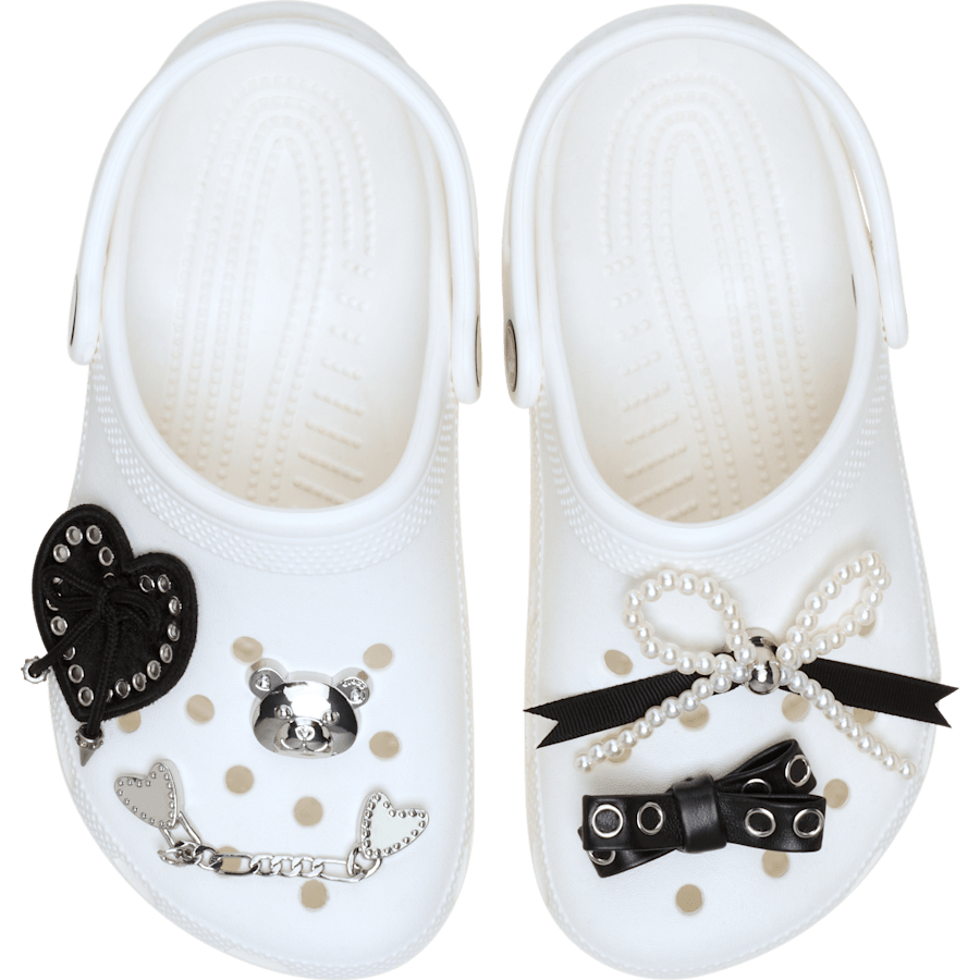 Crocs Indie Luxe Silver 5 Pack Jibbitz™ charms Sale