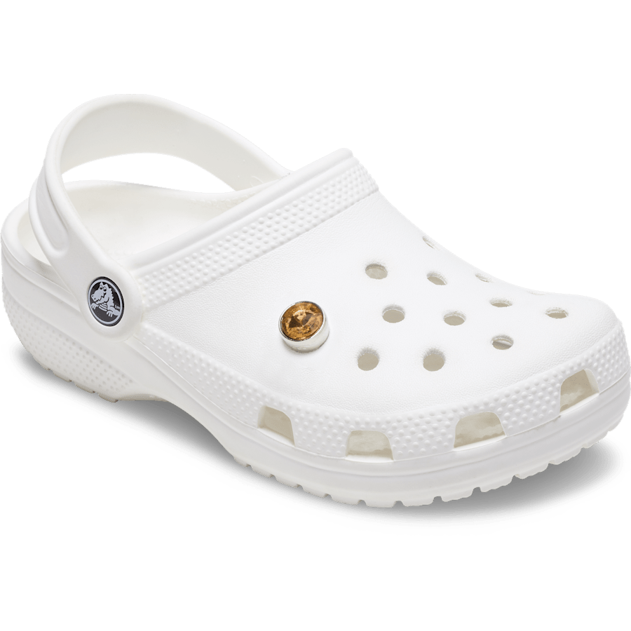 Crocs Silver Bronze Stud Jibbitz™ charms On Sale
