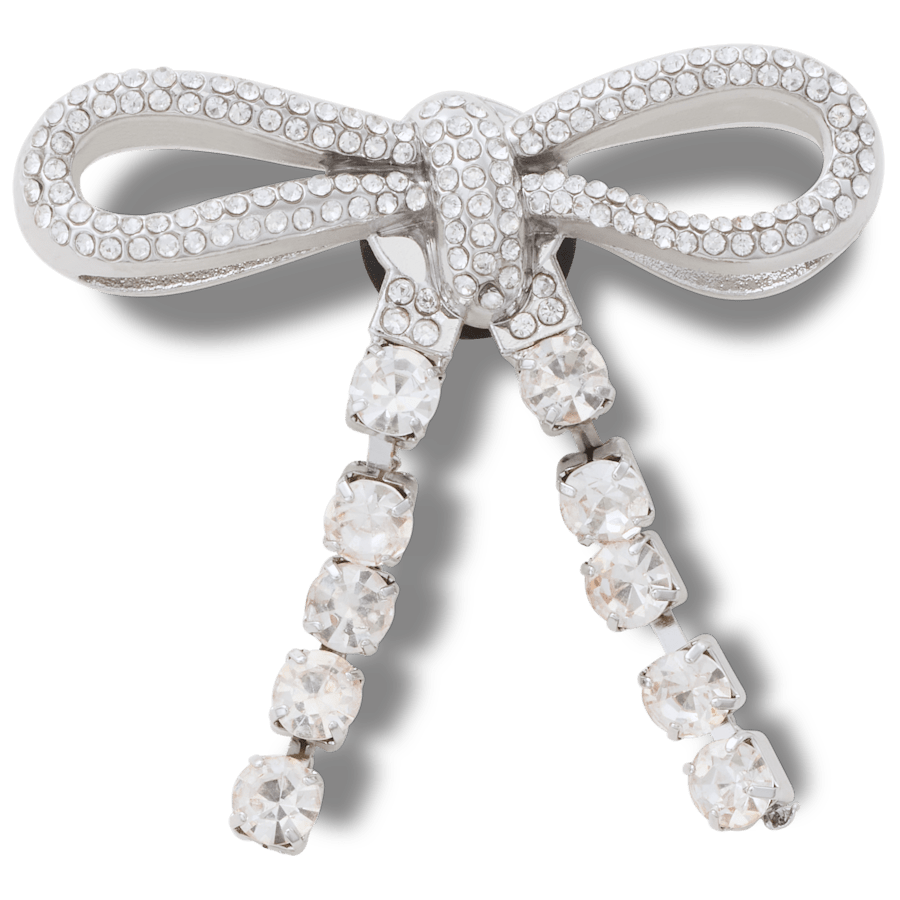 Crocs | Silver Gem Bow Jibbitz™ charms Online