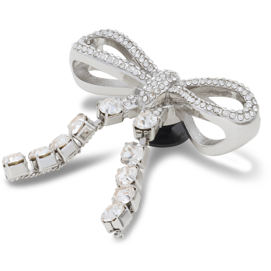 Crocs | Silver Gem Bow Jibbitz™ charms Online
