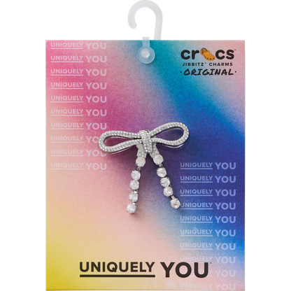 Crocs | Silver Gem Bow Jibbitz™ charms Online
