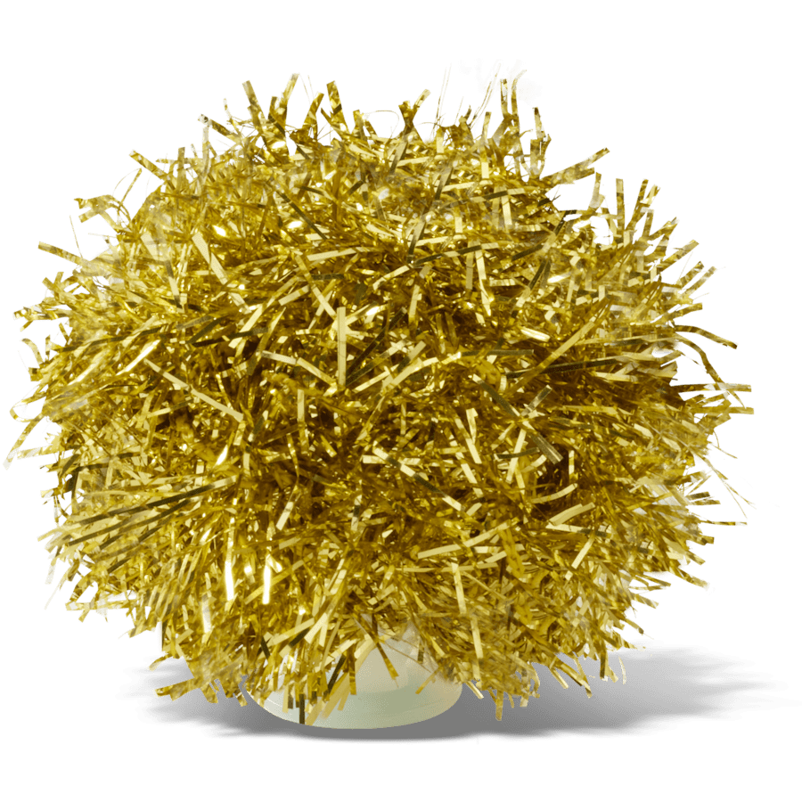 Crocs / Gold Tinsel Pom Jibbitz™ charms Discount