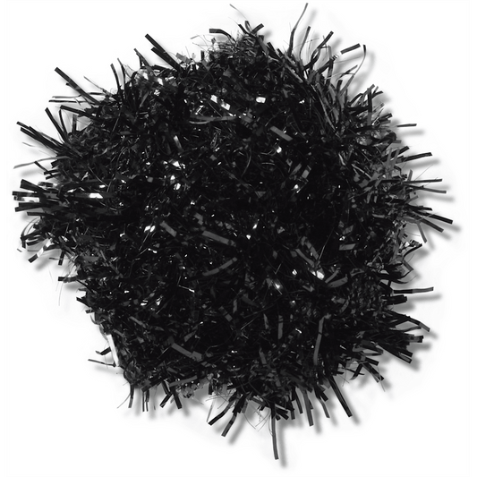 Crocs Black Tinsel Pom Jibbitz™ charms Outlet
