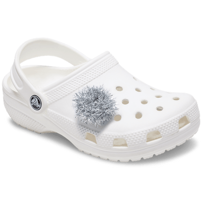 Crocs - Silver Tinsel Pom Jibbitz™ charms For Sale