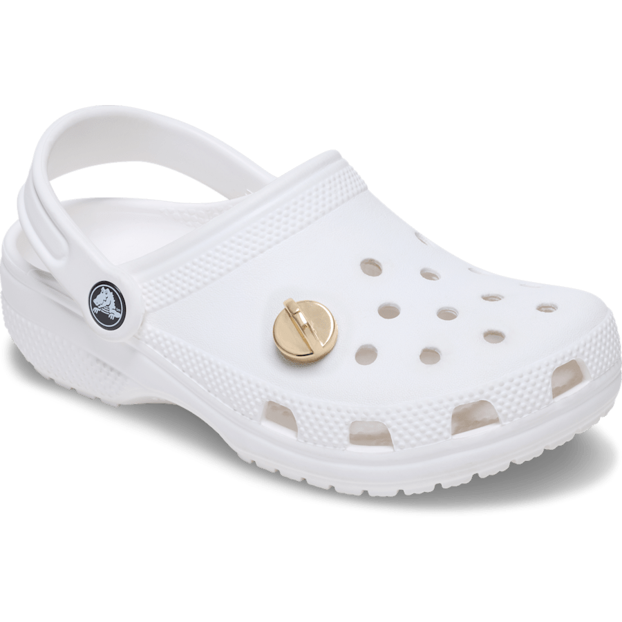 Crocs / Gold Interchangeable Stud Jibbitz™ charms Discount
