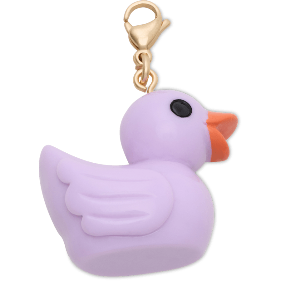 Crocs Purple Rubber Duck Charm Jibbitz Shoe Charm Outlet