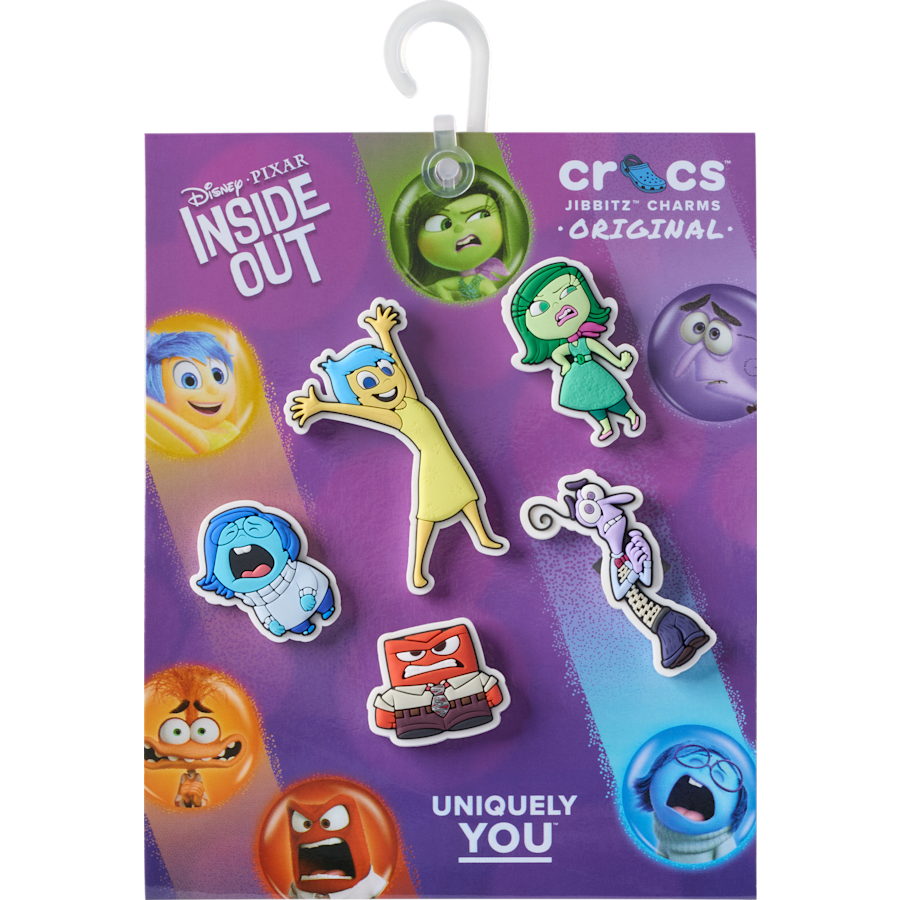 Crocs | Pixar Inside Out 5 Pack Jibbitz™ charms Sale