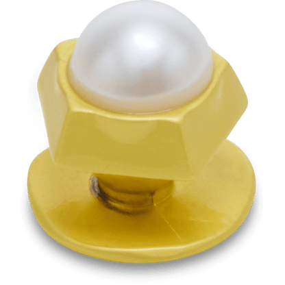 Crocs Gold Pentagon Pearl Jibbitz™ charms Discount