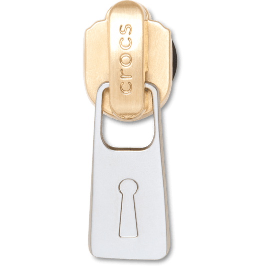 Crocs | Gold and Silver Zipper Jibbitz™ charms Online