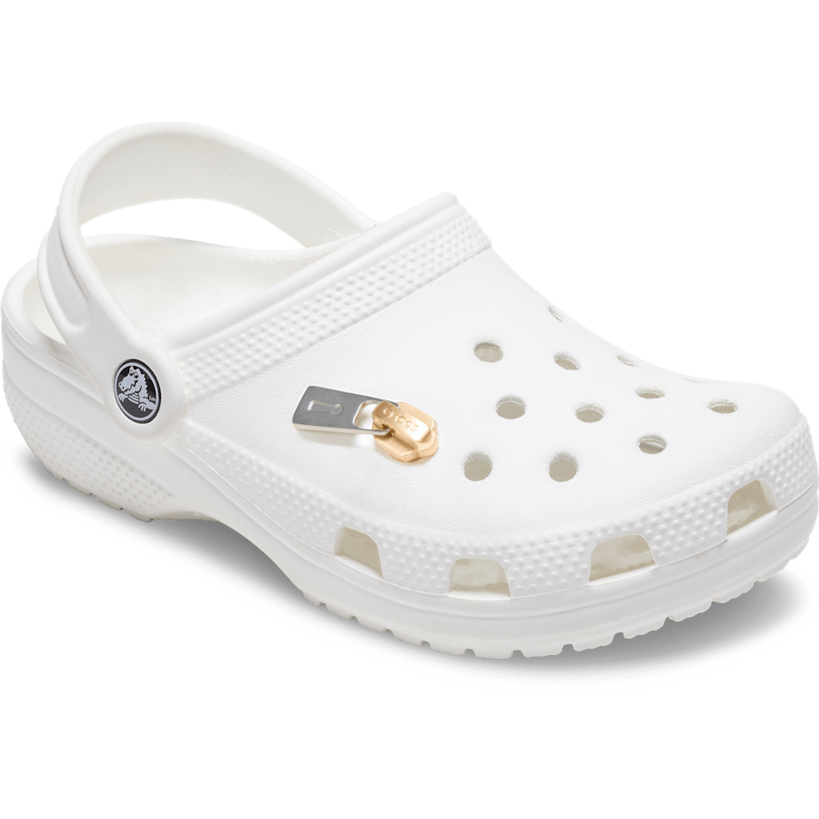 Crocs | Gold and Silver Zipper Jibbitz™ charms Online