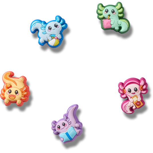 Crocs Tiny Axolotls 5 Pack Jibbitz™ charms Outlet