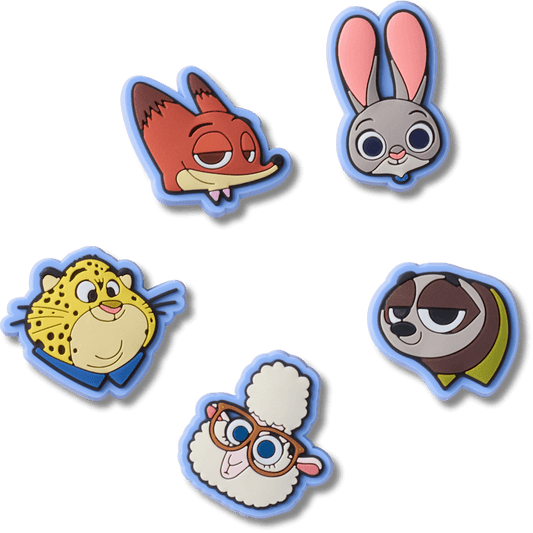 Crocs / b'Disney Zootopia 2 5 Pack Jibbitz Shoe Charm' Discount