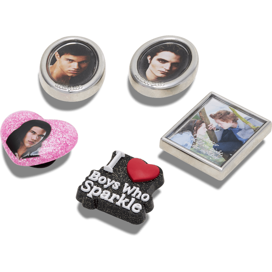 Crocs The Twilight Saga 5 Pack Jibbitz Shoe Charm Discount