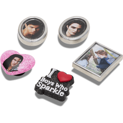 Crocs The Twilight Saga 5 Pack Jibbitz Shoe Charm Discount