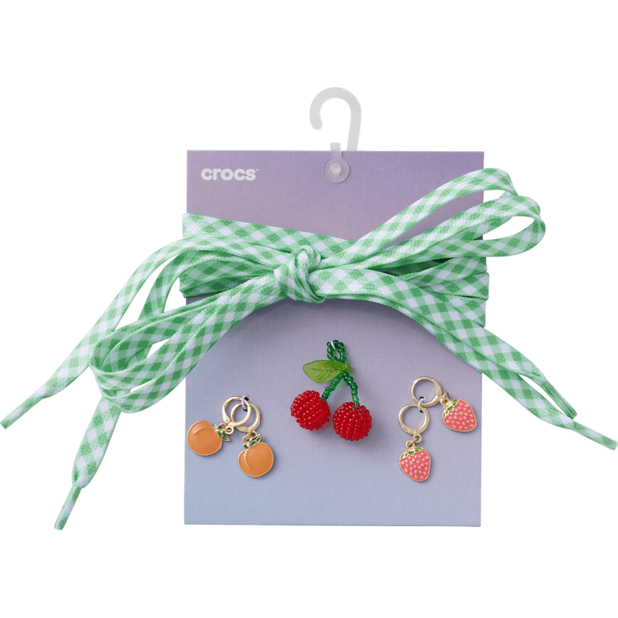 Crocs Laces and Fresh Fruits Charm Kit Jibbitz™ charms Discount