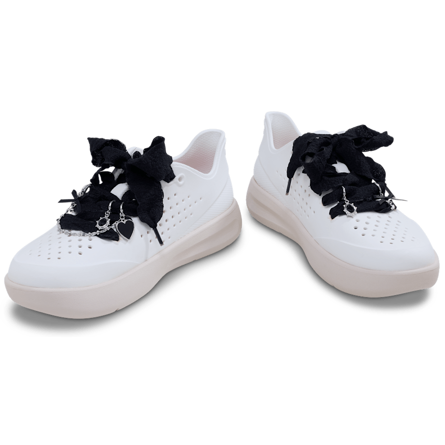 Crocs Laces and Dainty Bow Charm Kit Jibbitz Shoe Charm Outlet