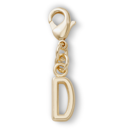 Crocs Gold Letter D Charm Jibbitz™ charms Sale
