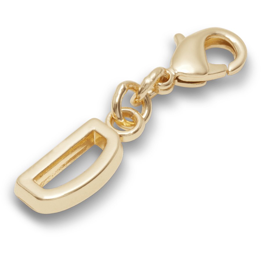 Crocs Gold Letter D Charm Jibbitz™ charms Sale