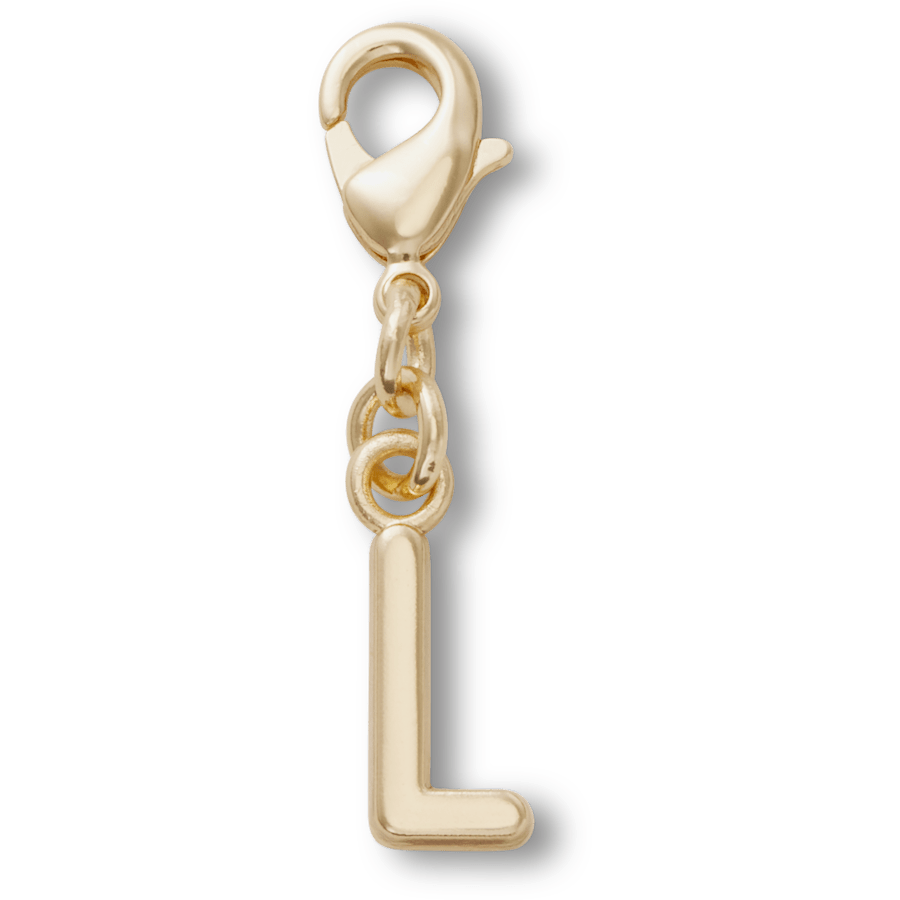 Crocs Gold Letter L Charm Jibbitz™ charms Discount