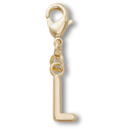 Crocs Gold Letter L Charm Jibbitz™ charms Discount