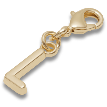 Crocs Gold Letter L Charm Jibbitz™ charms Discount