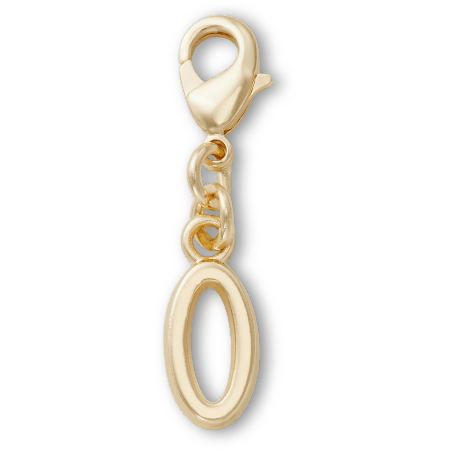 Crocs Gold Letter O Charm Jibbitz™ charms Discount
