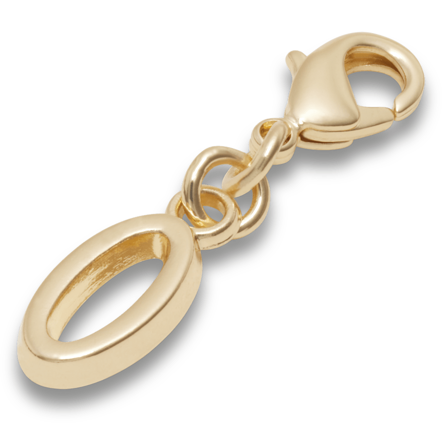 Crocs Gold Letter O Charm Jibbitz™ charms Discount