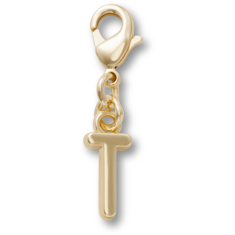 Crocs - Gold Letter T Charm Jibbitz™ charms For Sale