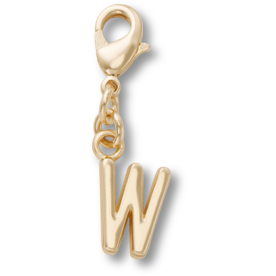 Crocs Gold Letter W Charm Jibbitz™ charms Sale