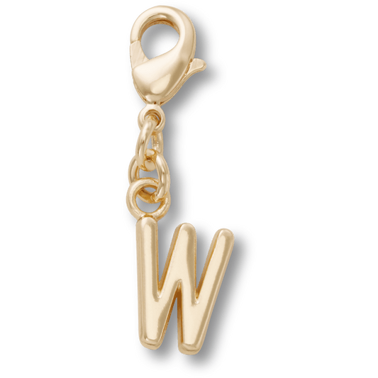 Crocs Gold Letter W Charm Jibbitz™ charms Sale