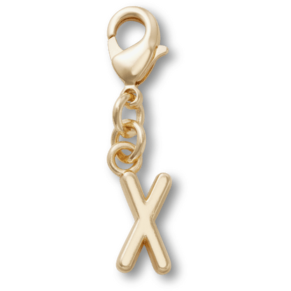 Crocs Gold Letter X Charm Jibbitz™ charms On Sale
