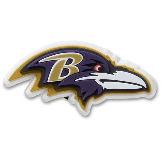 Crocs NFL Baltimore Ravens Logo Jibbitz™ charms On Sale
