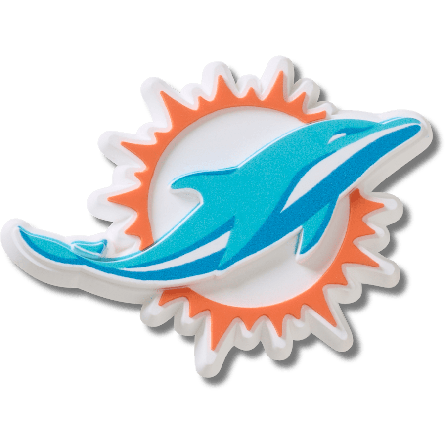Crocs - NFL Miami Dolphins Logo Jibbitz™ charms For Sale