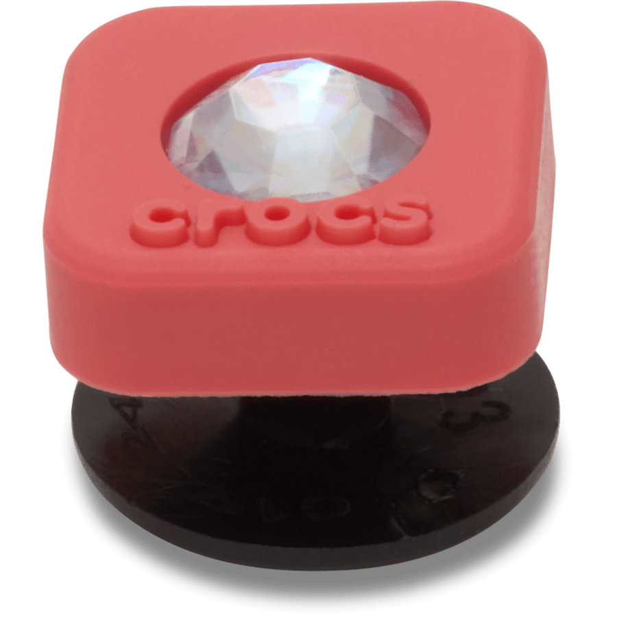 Crocs | Red Square PVC SMT Gem Jibbitz™ charms Sale