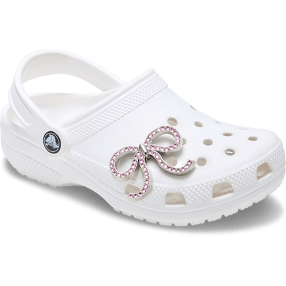 Crocs | Pink Glittery Bow Jibbitz™ charms Online