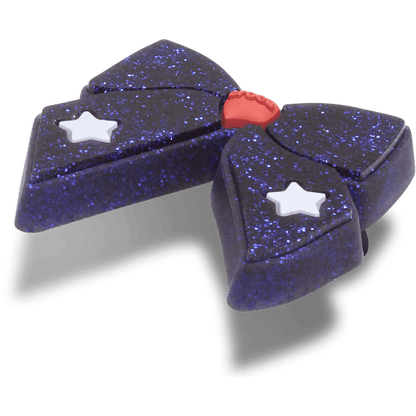 Crocs / Glittery Blue Bow Jibbitz™ charms Discount